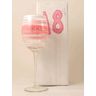 Hand-painted wine glass 